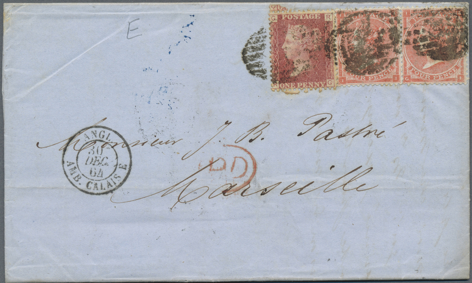 Br/GA Großbritannien: 1840/1960 (ca.), collection of apprx. 260 covers/cards/stationeries, from lettershee