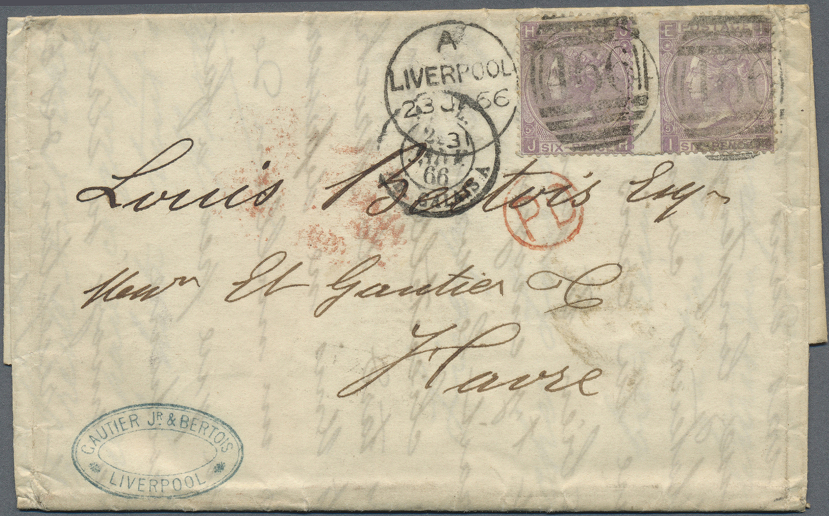 Br/GA Großbritannien: 1840/1960 (ca.), collection of apprx. 260 covers/cards/stationeries, from lettershee