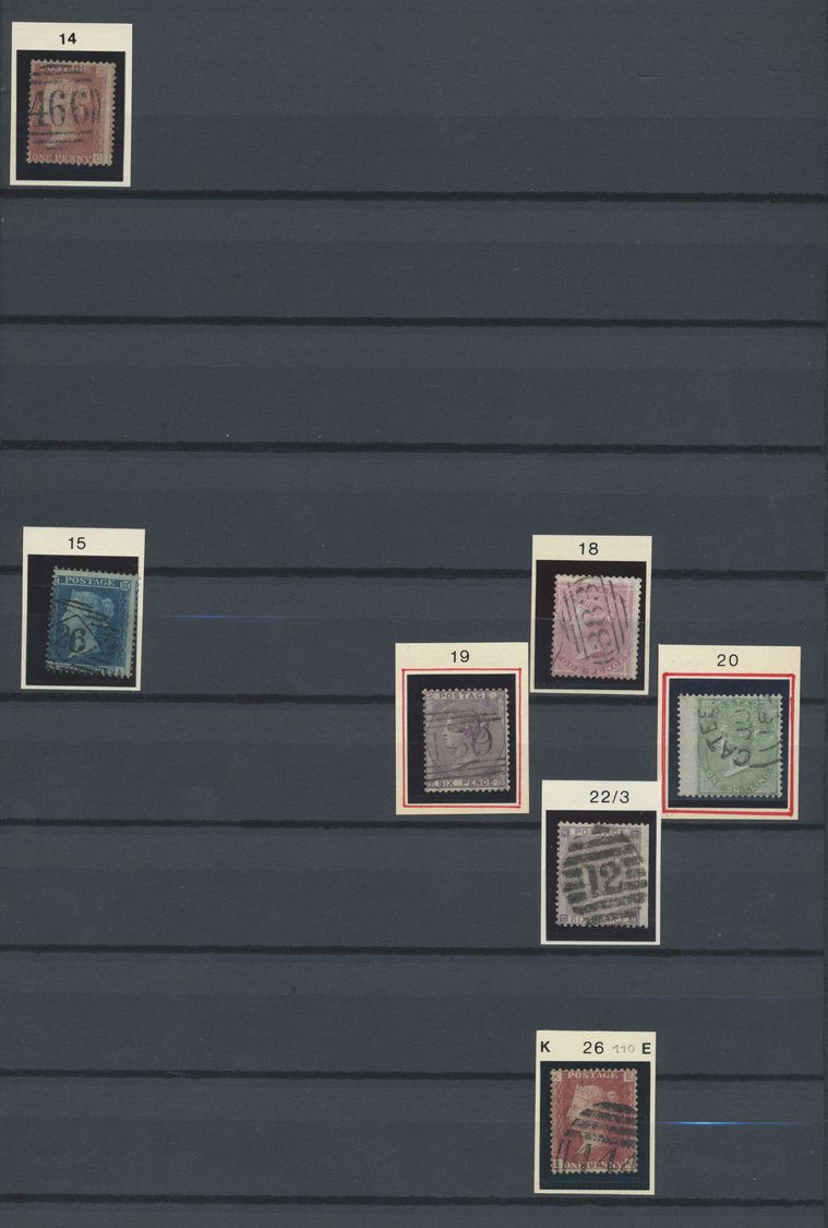 O/**/* Großbritannien: 1840/1981, mainly used collection with strength in the classic and semiclassic issue