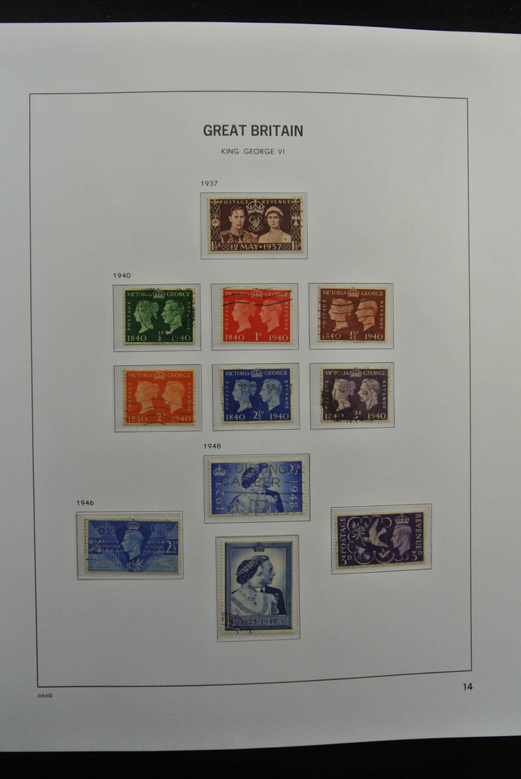 Großbritannien: 1840/1970: Incredible used collection, nearly complete in mainly very good condition