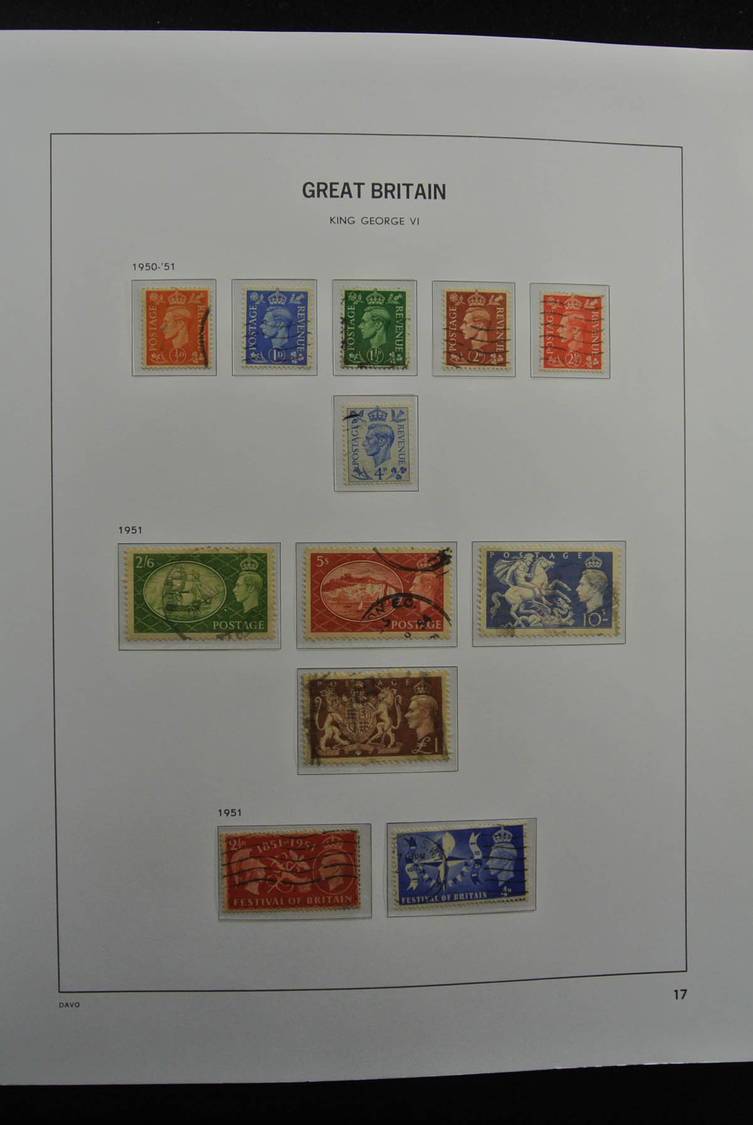 Großbritannien: 1840/1970: Incredible used collection, nearly complete in mainly very good condition