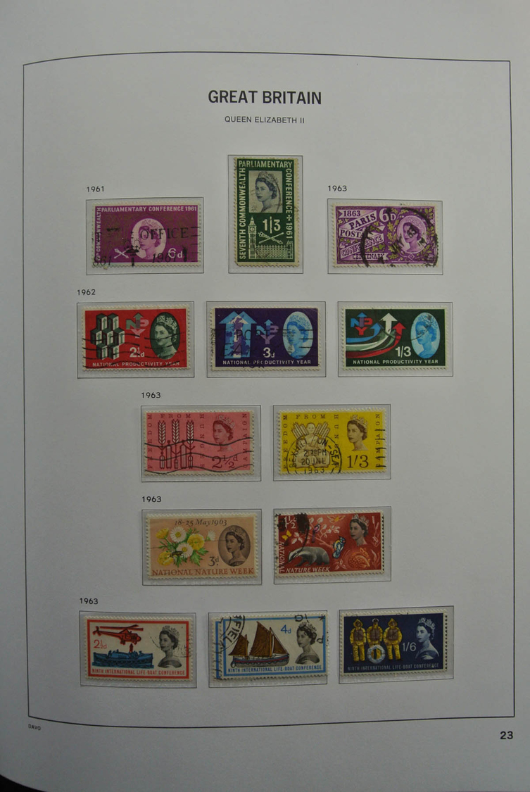 Großbritannien: 1840/1970: Incredible used collection, nearly complete in mainly very good condition