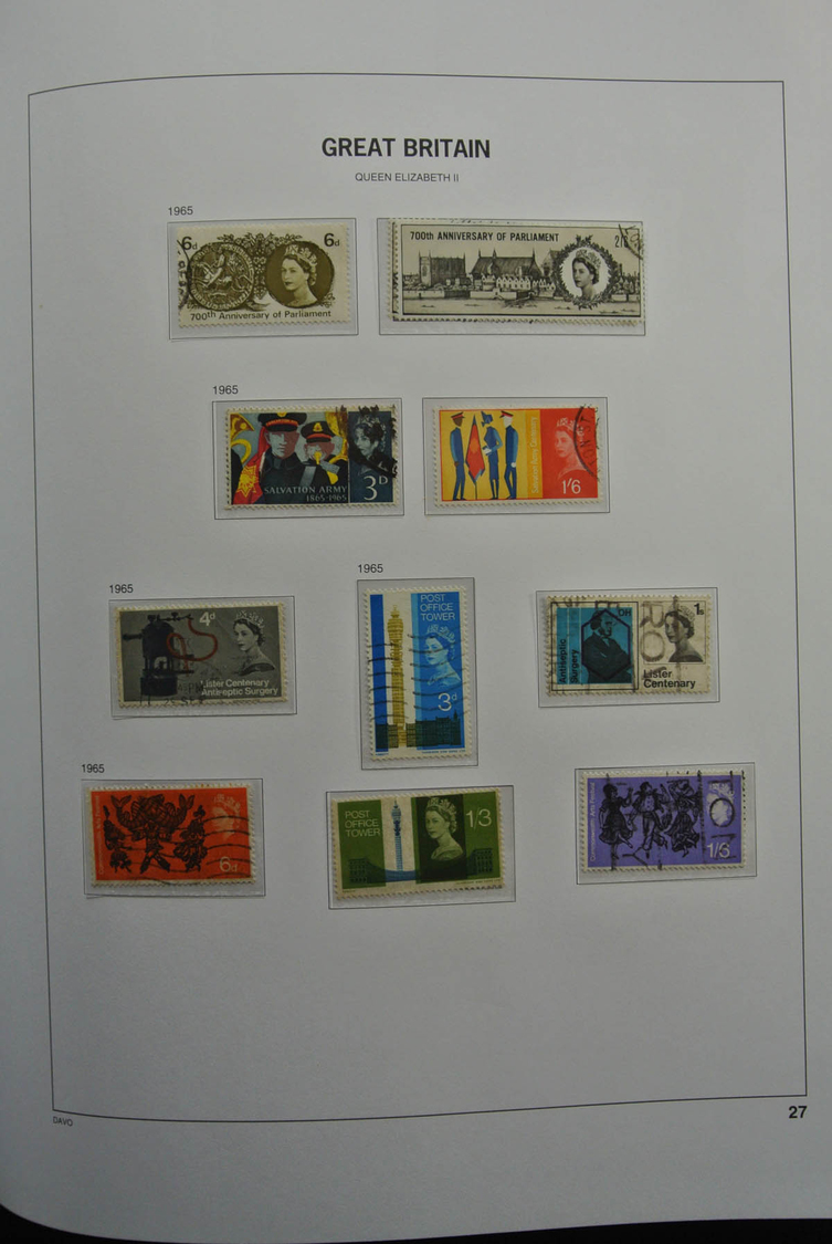 Großbritannien: 1840/1970: Incredible used collection, nearly complete in mainly very good condition