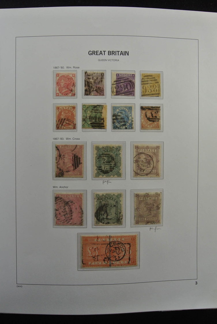 Großbritannien: 1840/1970: Incredible used collection, nearly complete in mainly very good condition