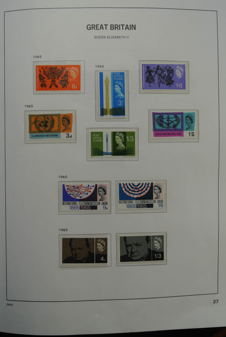 Großbritannien: 1840/2009: Beautiful, MNH, mint hinged and used collection Great Britain 1840-2009 i