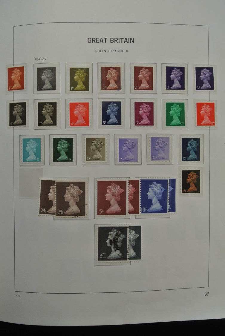 Großbritannien: 1840/2009: Beautiful, MNH, mint hinged and used collection Great Britain 1840-2009 i