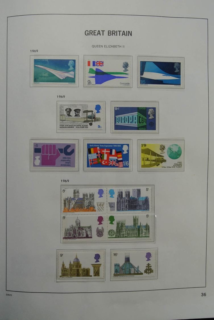 Großbritannien: 1840/2009: Beautiful, MNH, mint hinged and used collection Great Britain 1840-2009 i