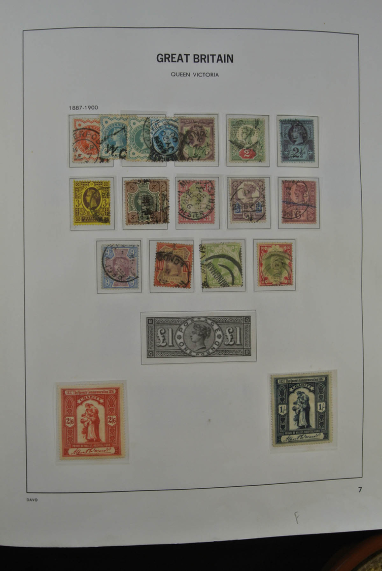 Großbritannien: 1840/2009: Beautiful, MNH, mint hinged and used collection Great Britain 1840-2009 i