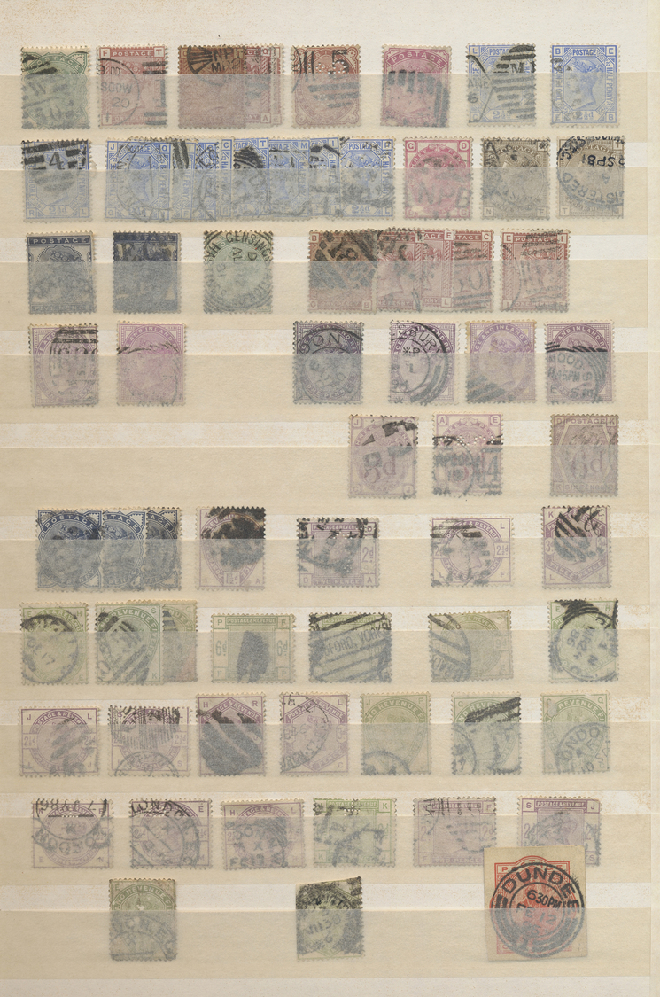 O Großbritannien: 1841/1980 (ca.), Used Accumulation On Stockcards With Main Value In The QV Period, V - Altri & Non Classificati