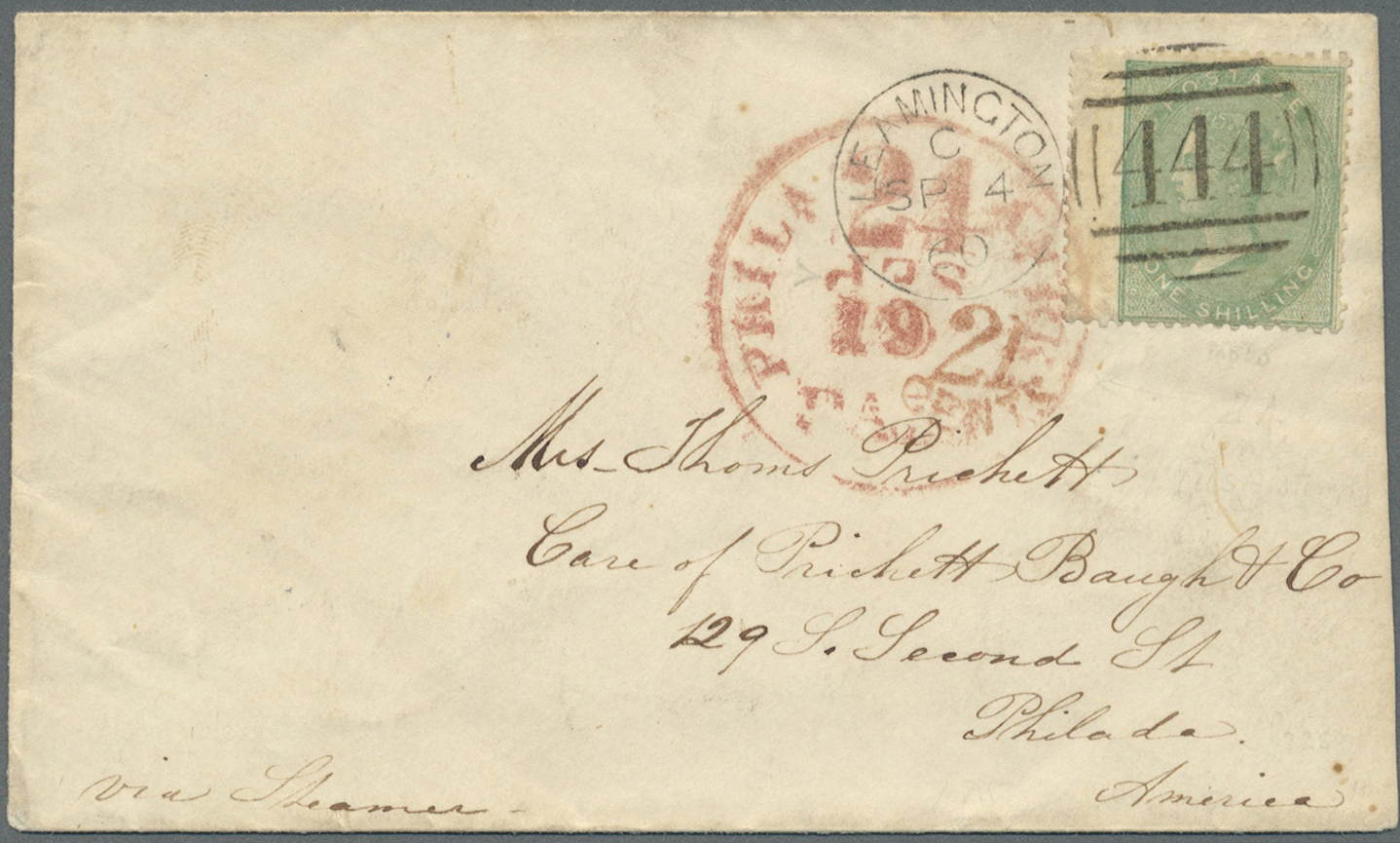 Br/GA Großbritannien: 1855/1944, GB/British Europe, Group Of Eight Better Entires, E.g. QV Frankings (SG 6 - Other & Unclassified