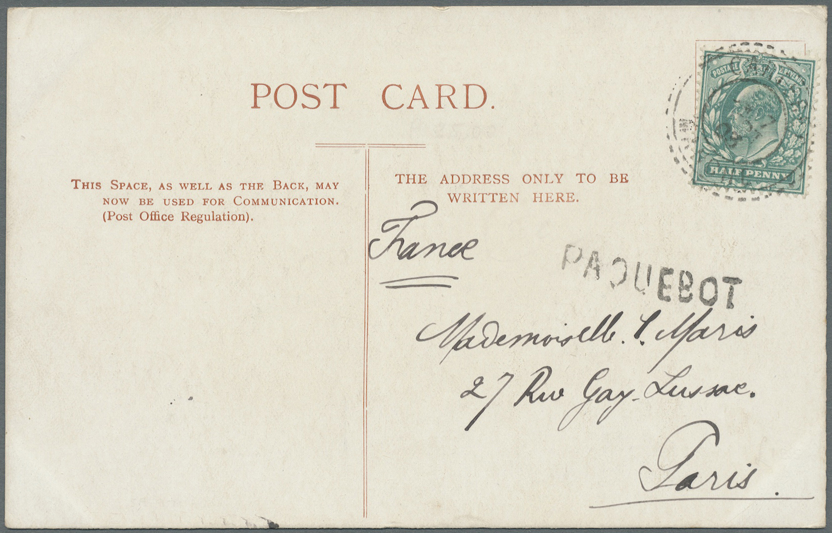 Br Großbritannien: 1879/1938, SHIP MAIL, Lot Of 20 Covers/cards Being Transported By Steamer, Showing A - Other & Unclassified