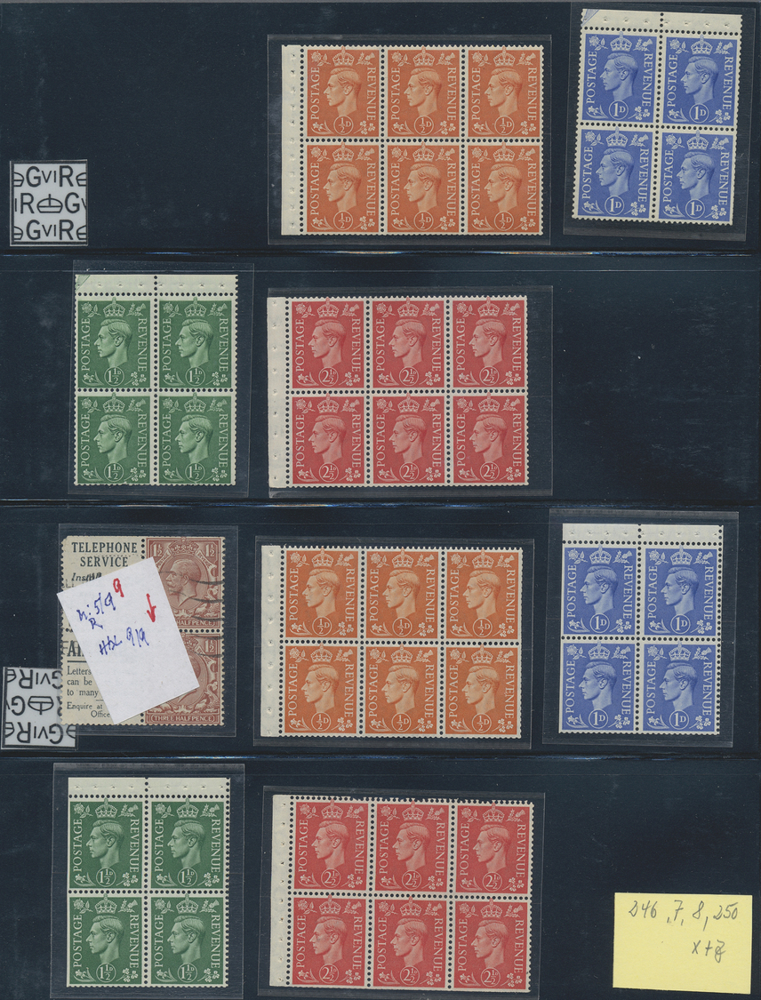 O/**/* Großbritannien: 1900/2000 (ca.), Mint And Used Collection/accumulation In A Binder, Comprising E.g. - Other & Unclassified