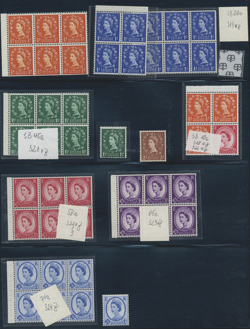 O/**/* Großbritannien: 1900/2000 (ca.), mint and used collection/accumulation in a binder, comprising e.g.