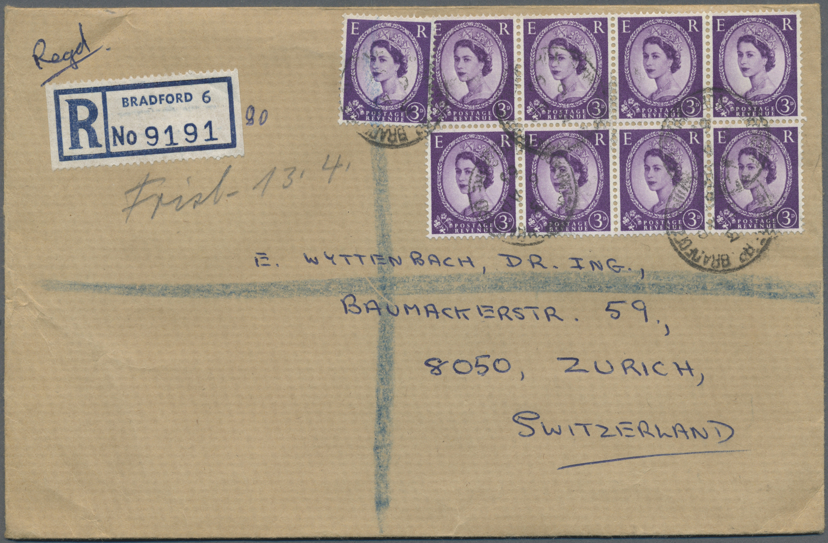 Br Großbritannien: 1900/1980 (ca.), Accumulation Of Several Hundred Covers/cards, Mainly Commercial Mai - Other & Unclassified