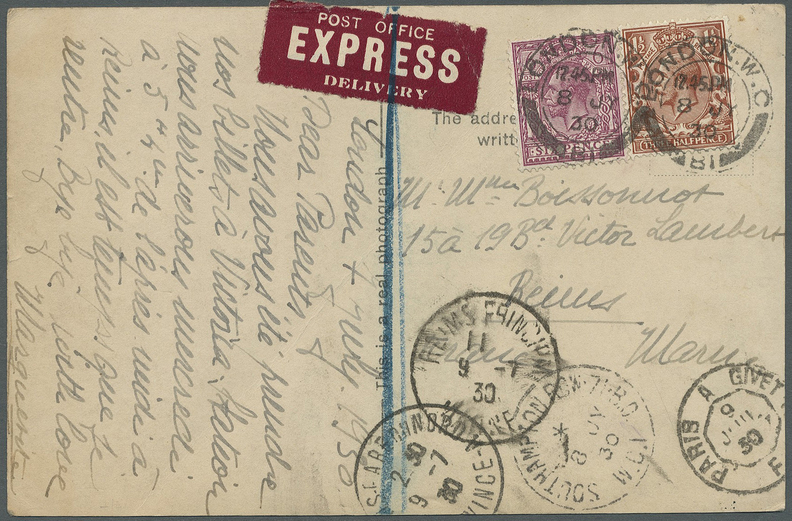 Br Großbritannien: 1912/1936 (ca.), KING GEORGE V: Unusual Accumulation With 18 Covers Of The KGV Issue - Other & Unclassified