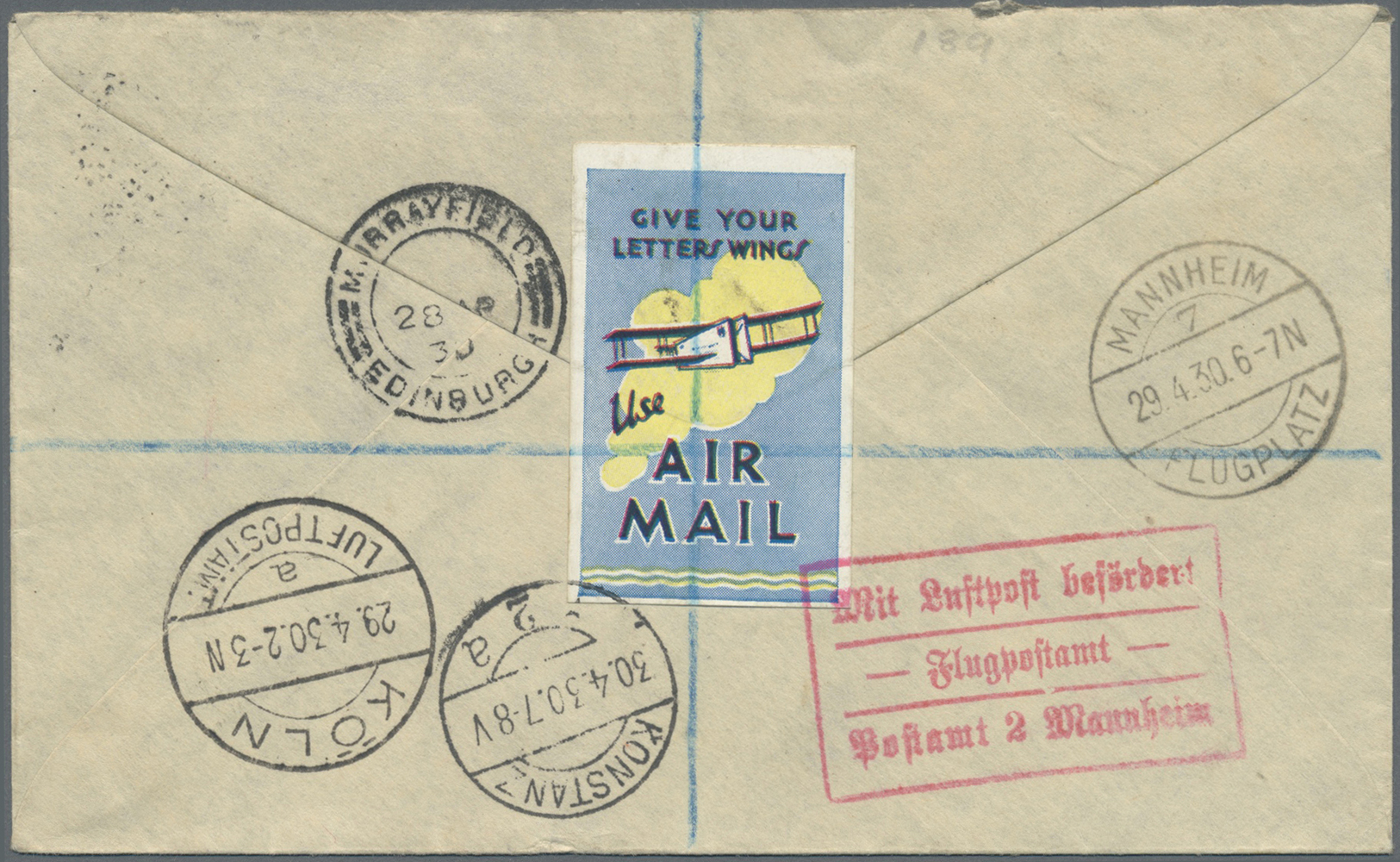 Br Großbritannien: 1923/1938, AIRMAIL SPECIALITIES - SPECIAL FEATURES, Assortment Of 27 Airmail Covers - Andere & Zonder Classificatie