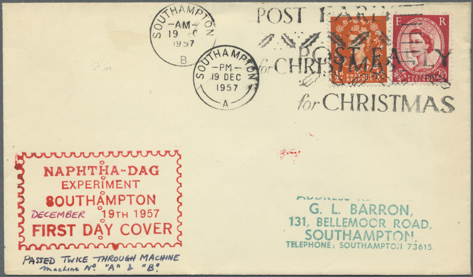 /Br Großbritannien: 1953/1971, Collection Of Mainly F.d.c. Incl. SG Nos. 532/35 (2), 560, 567/69, 619/20 - Other & Unclassified