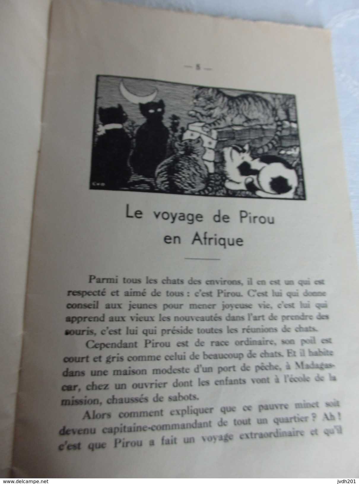 Le Voyage De Pirou En Afrique - Mme Maquet (Jolies Histoires De Bêtes) - L. Opdebeek Anvers 1933 - Other & Unclassified