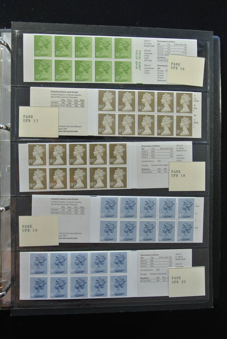 Großbritannien - Markenheftchen: 1971/2014: Great mint never hinged very extensive collection of the