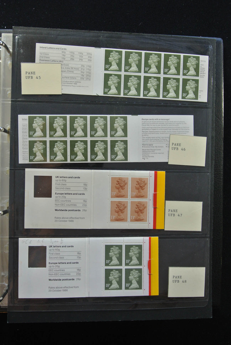 Großbritannien - Markenheftchen: 1971/2014: Great mint never hinged very extensive collection of the