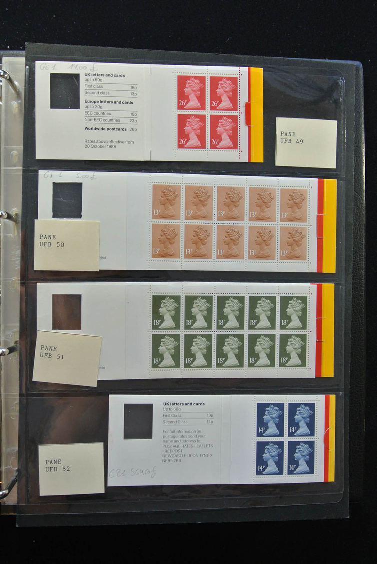 Großbritannien - Markenheftchen: 1971/2014: Great mint never hinged very extensive collection of the