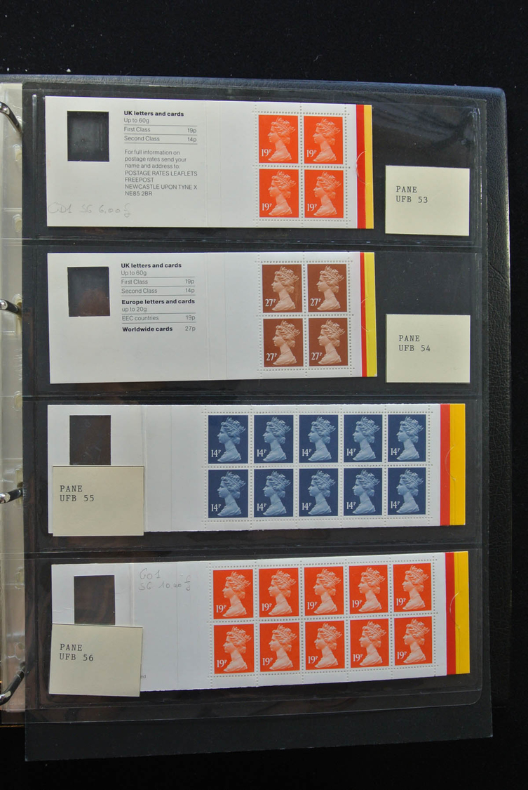 Großbritannien - Markenheftchen: 1971/2014: Great mint never hinged very extensive collection of the