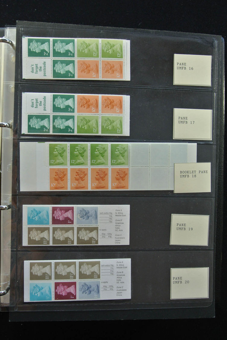 Großbritannien - Markenheftchen: 1971/2014: Great mint never hinged very extensive collection of the