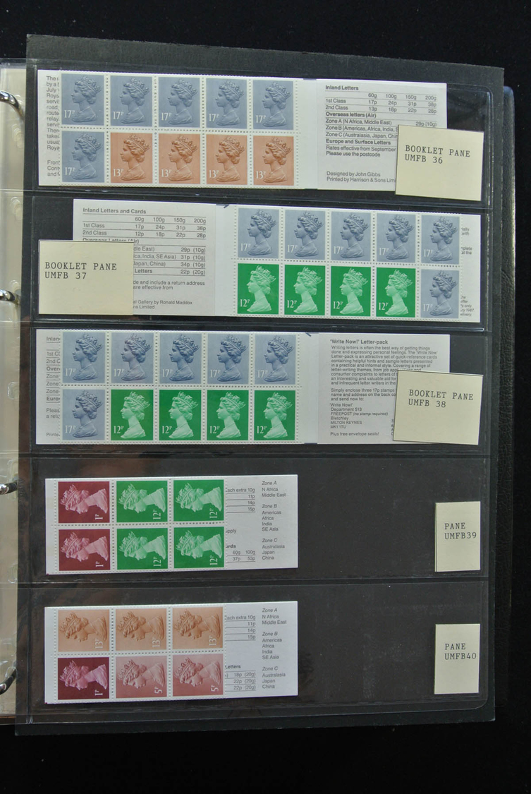 Großbritannien - Markenheftchen: 1971/2014: Great mint never hinged very extensive collection of the