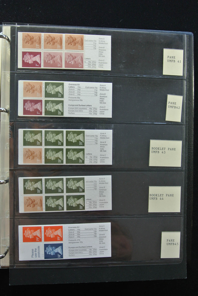 Großbritannien - Markenheftchen: 1971/2014: Great mint never hinged very extensive collection of the