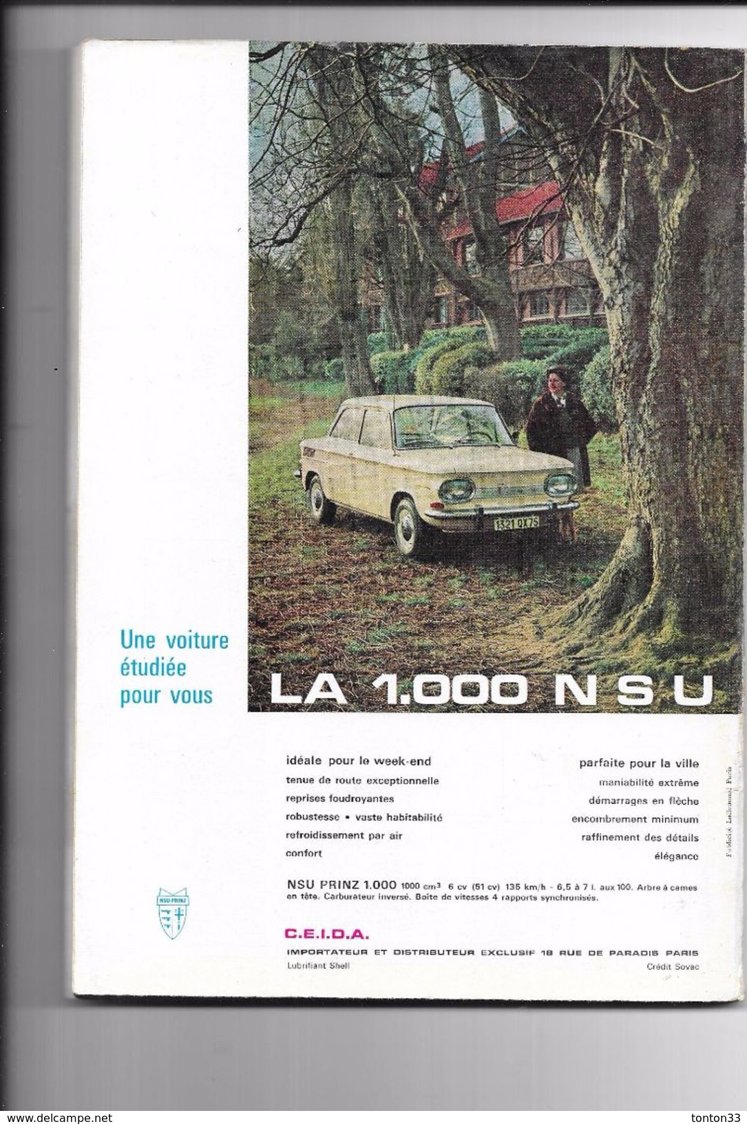 Revue L'AMI DES JARDINS Et De LA MAISON  N° 492 AVRIL 1965  - - Jardinage