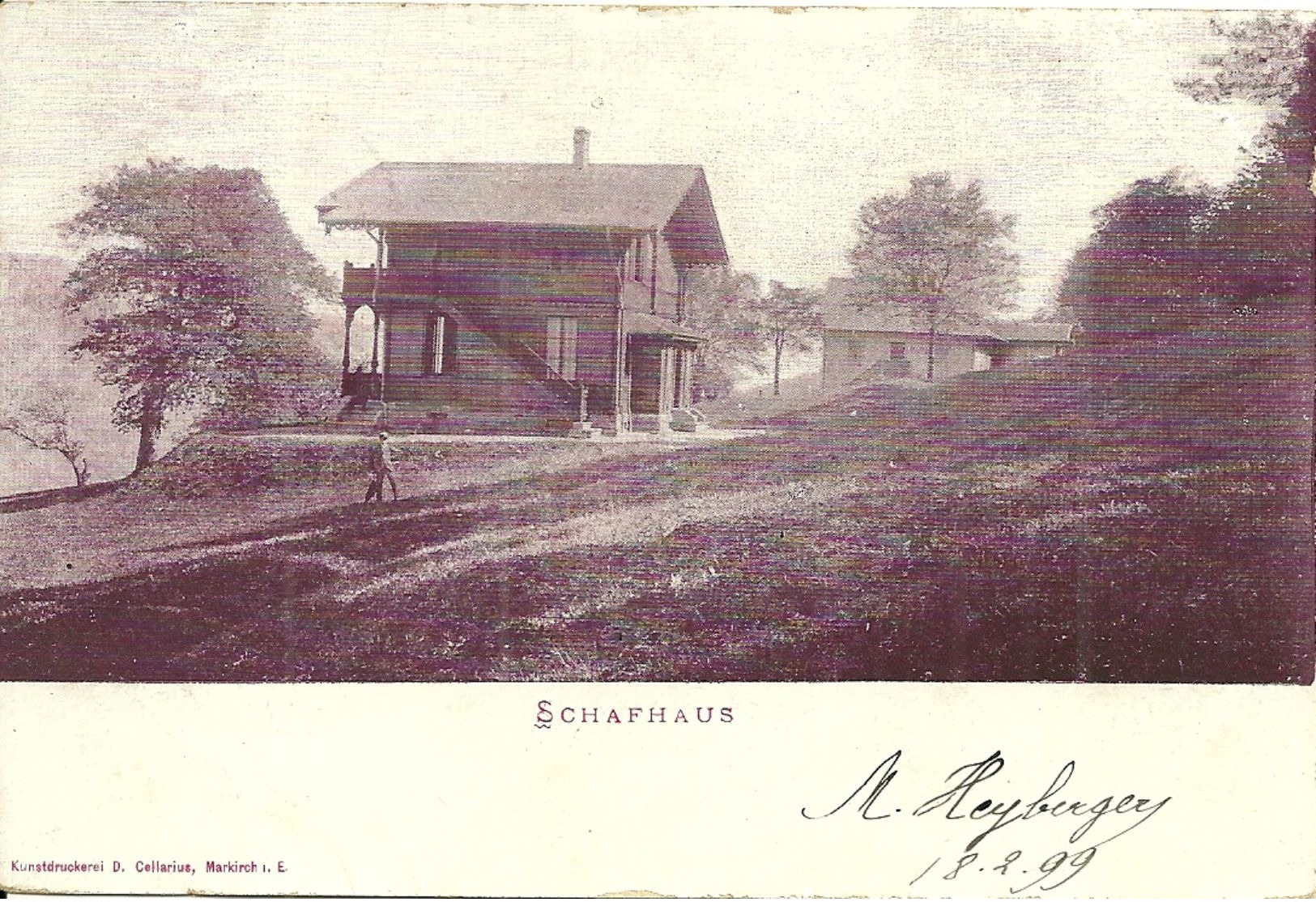 SAINTE-MARIE-AUX-MINES   - SCHAFHAUS - Sainte-Marie-aux-Mines