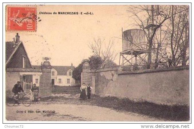 (28) 767, Marchezais, Manneheut, Château De Marchezais - Andere & Zonder Classificatie