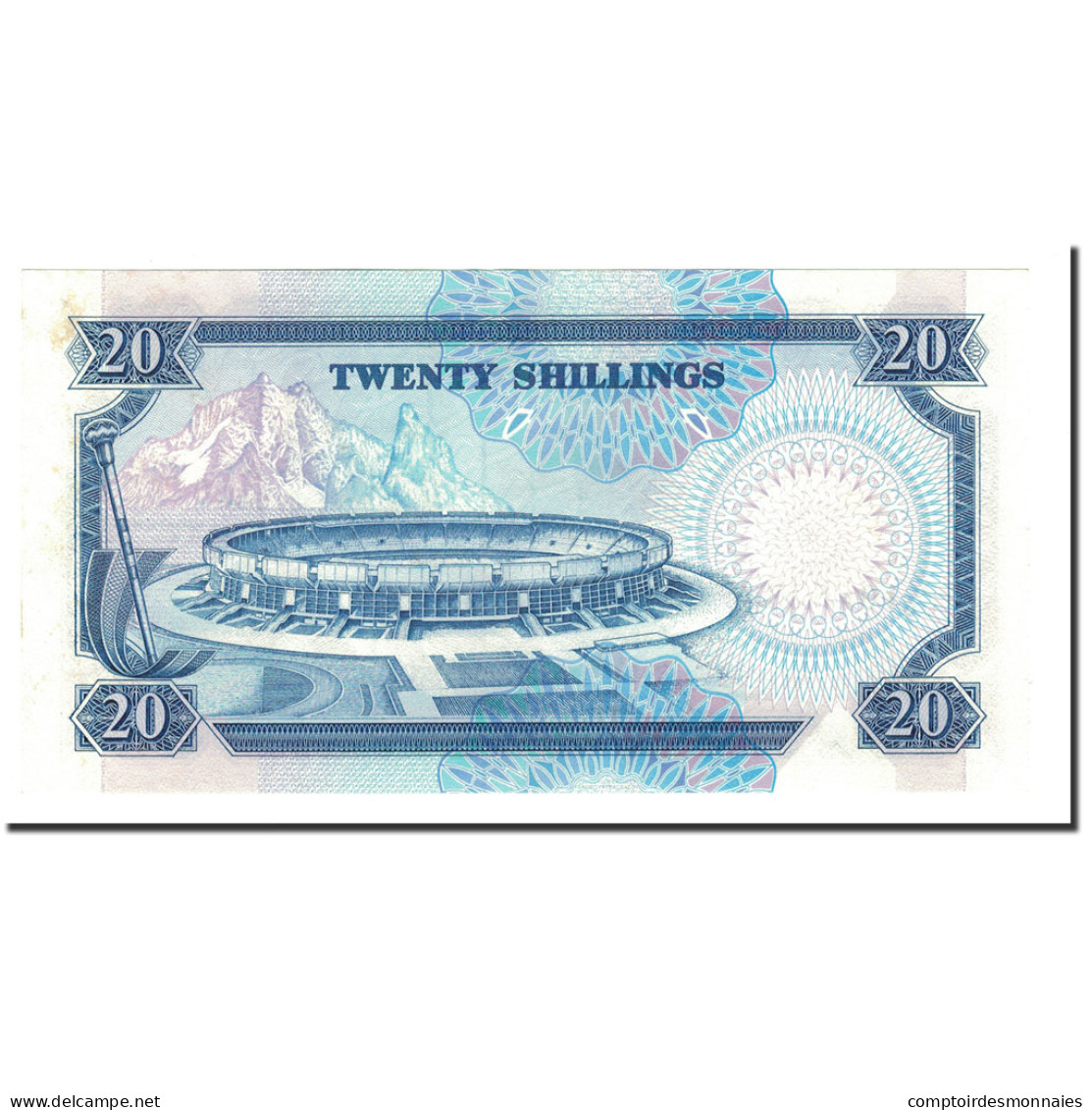 Billet, Kenya, 20 Shillings, 1989, 1989-07-01, KM:25b, NEUF - Kenia