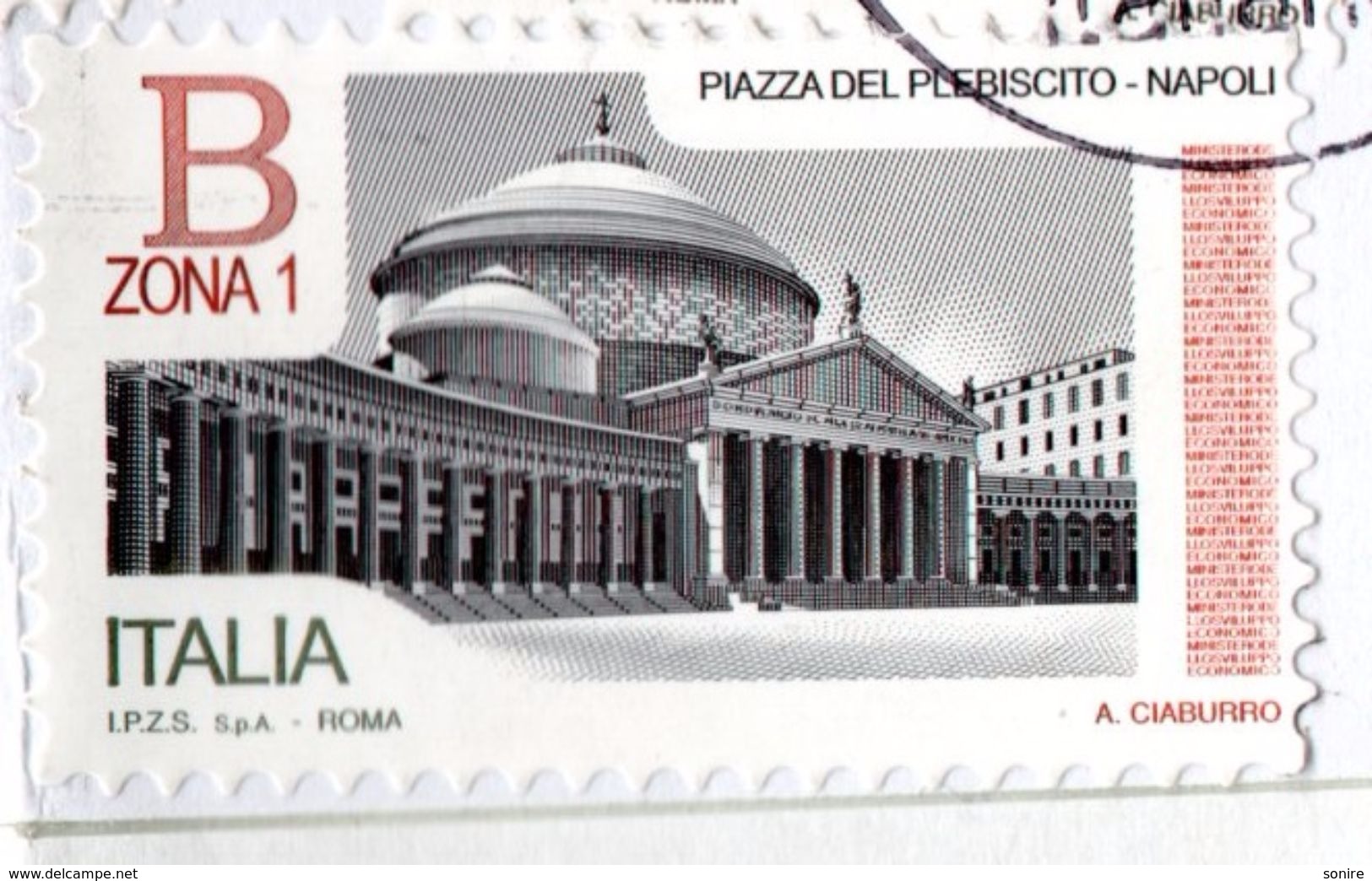 REPUBBLICA 2017 - PIAZZA DEL PLEBISCITO  ZONA 1 - USATO 1°SCELTA - B814 - 2011-20: Usati