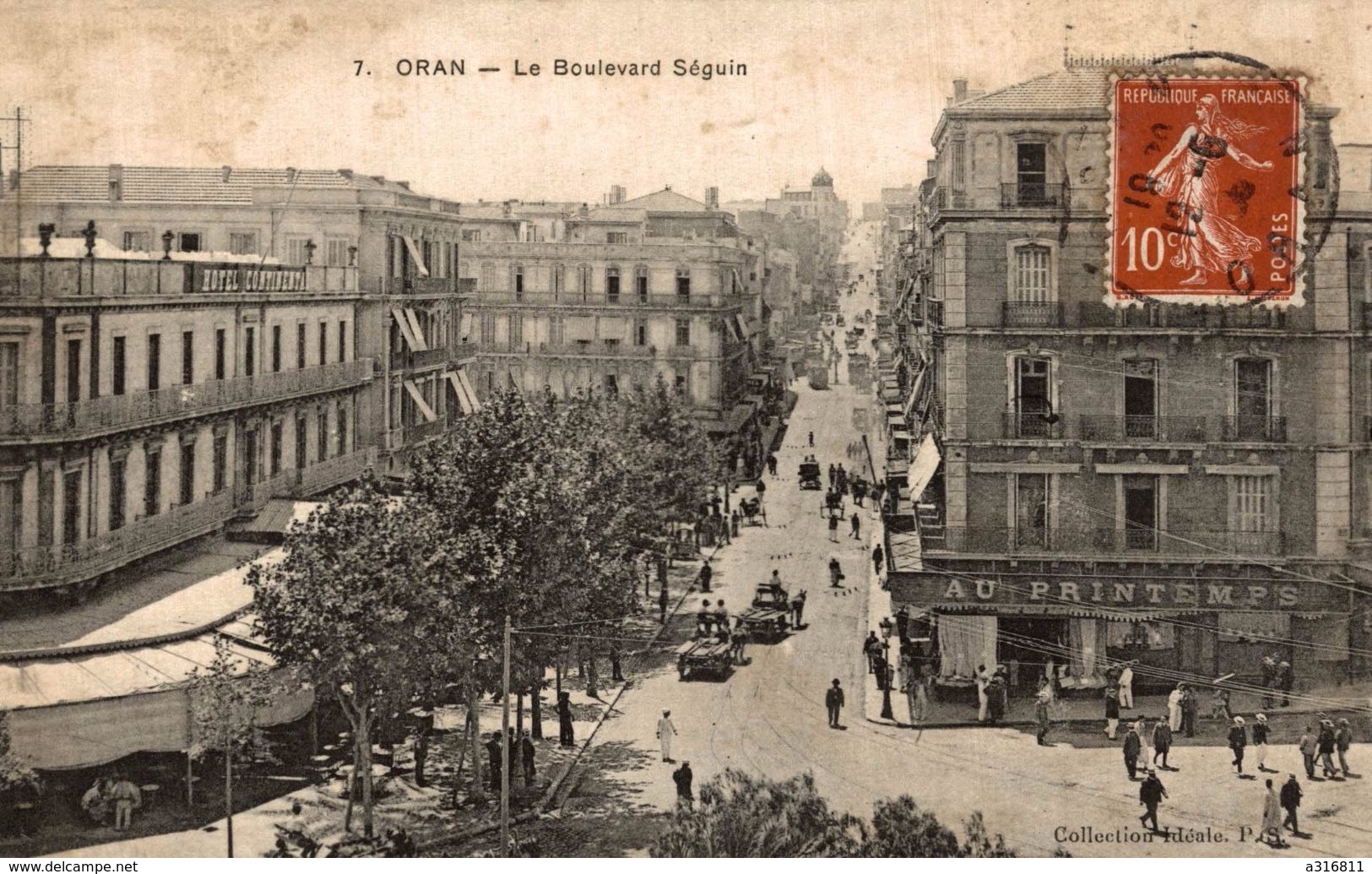 ORAN LE BOULEVARD SEGUIN - Oran