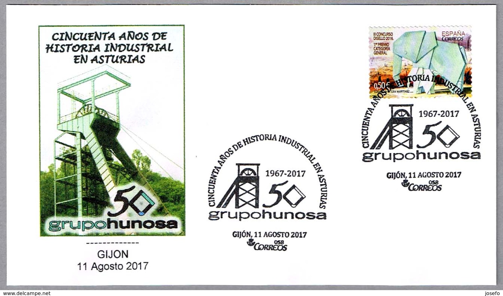 50 Años HISTORIA INDUSTRIAL EN ASTURIAS - Mineria - Minery. Gijon, Asturias, 2017 - Mineralien