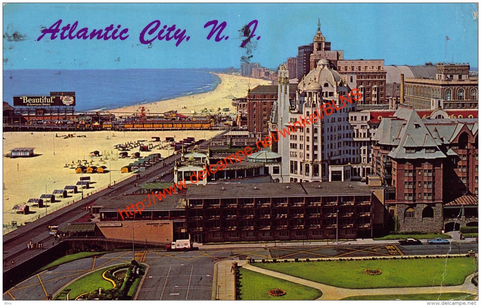 Park Place Boardwalk - Atlantic City New Jersey - USA - Atlantic City