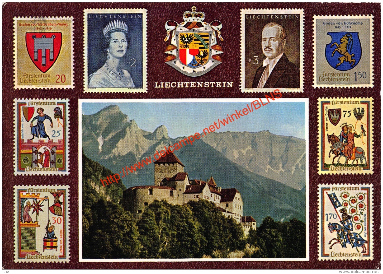 Schloss Vaduz - Fürst Franz Josef II - Fürstin Gina - Liechtenstein - Liechtenstein