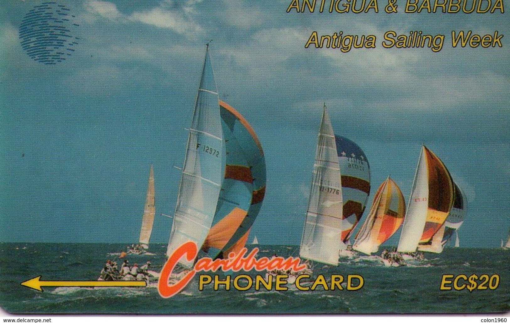 ANTIGUA Y BARBUDA. Sailing Week (CN On White). 1994. 30000 Ex. 13CATB(a). (003) - Antigua Et Barbuda