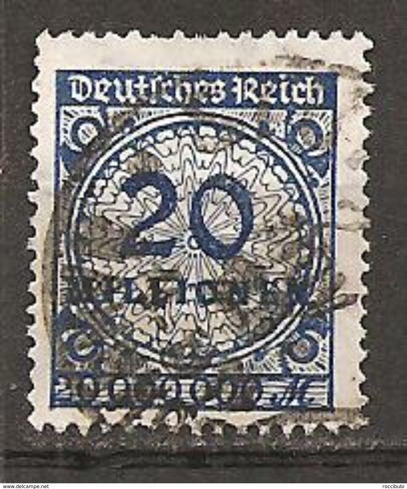 DR 1923 // Michel 319 A O (6952) - Gebraucht