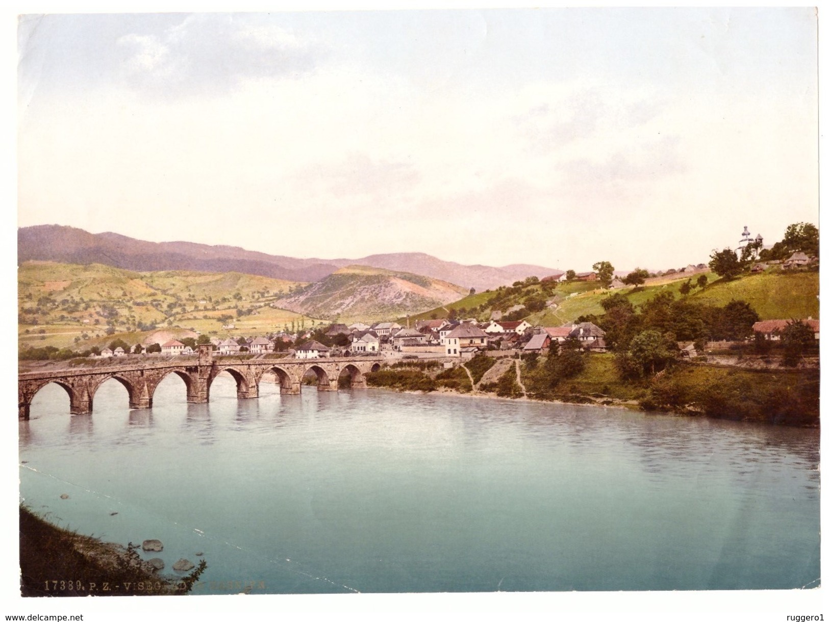 Fotocromia Photochromia 17389 P.Z. VISEGNAD IN BOSNIEN - Altri & Non Classificati