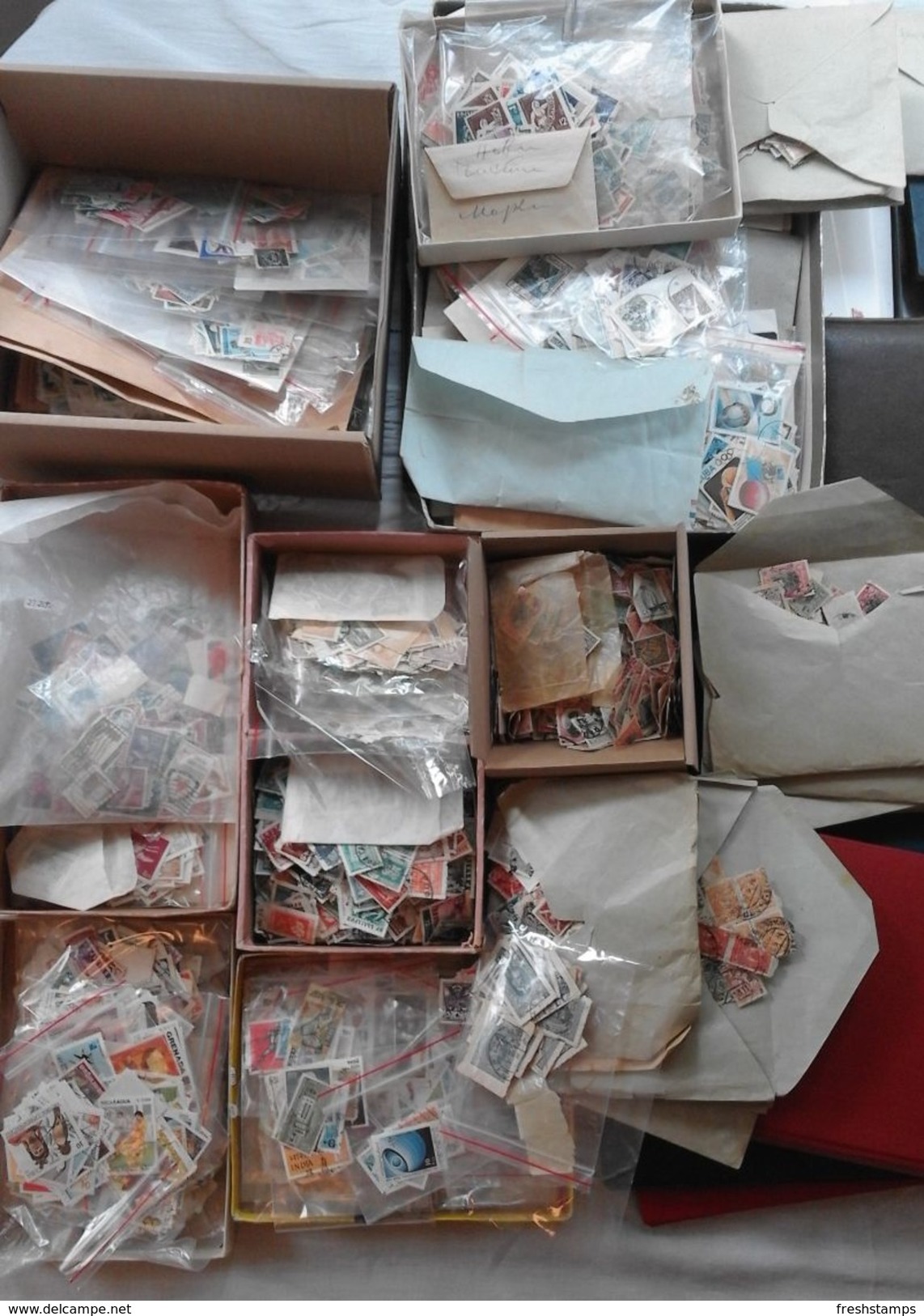 ++ Good OFFER: 500 WORLD Mixed Lot  Stamps From Big Collection / Kiloware / Konvolut - Mezclas (max 999 Sellos)