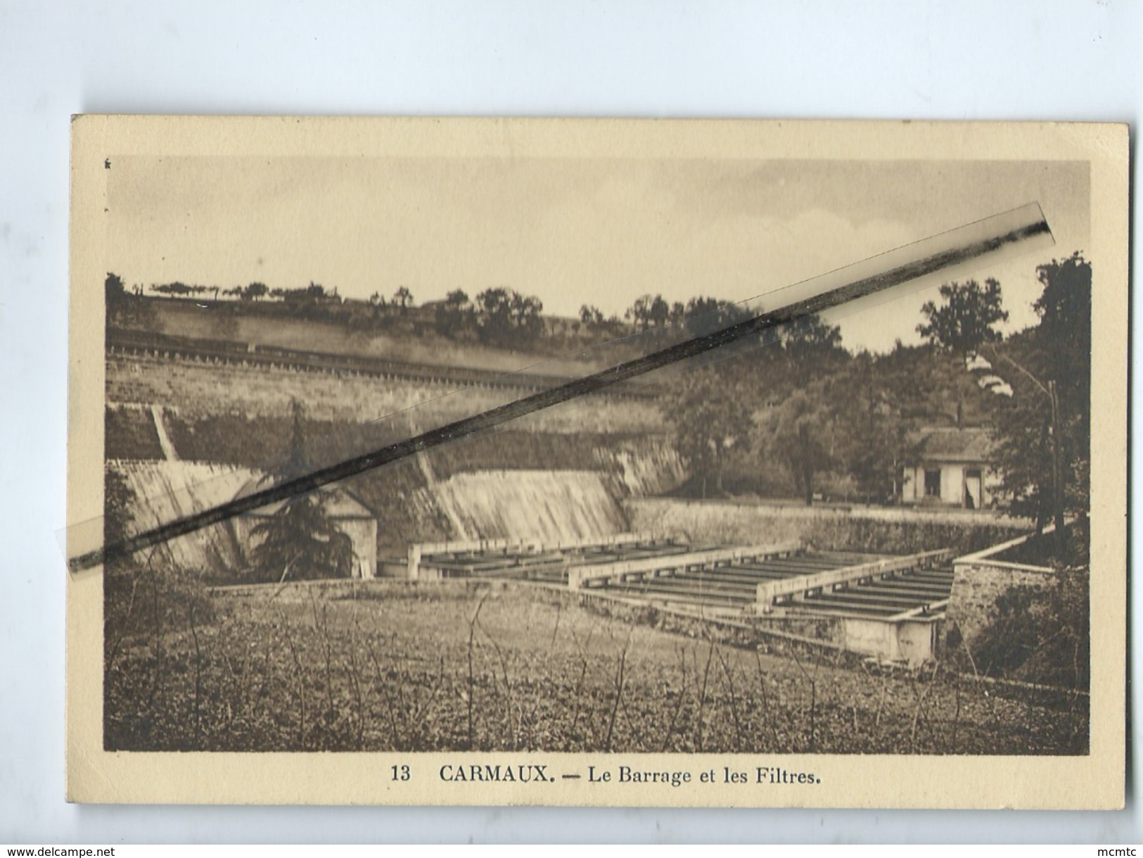 CPA - Carmaux - Le Barrage Et Les Filtres - Carmaux