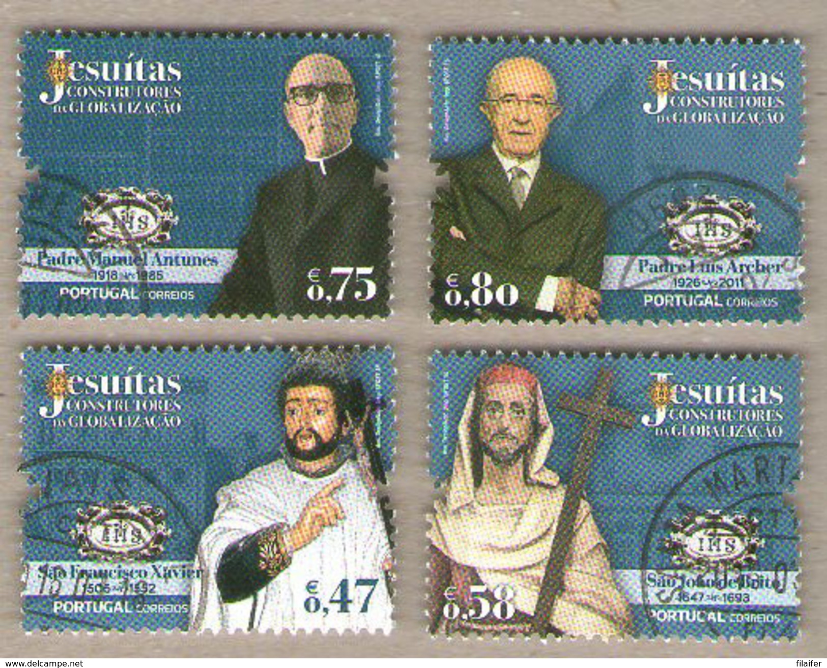 Portugal Stamps - Jesuits Builders Of Globalization - Used Stamps - Used Stamps