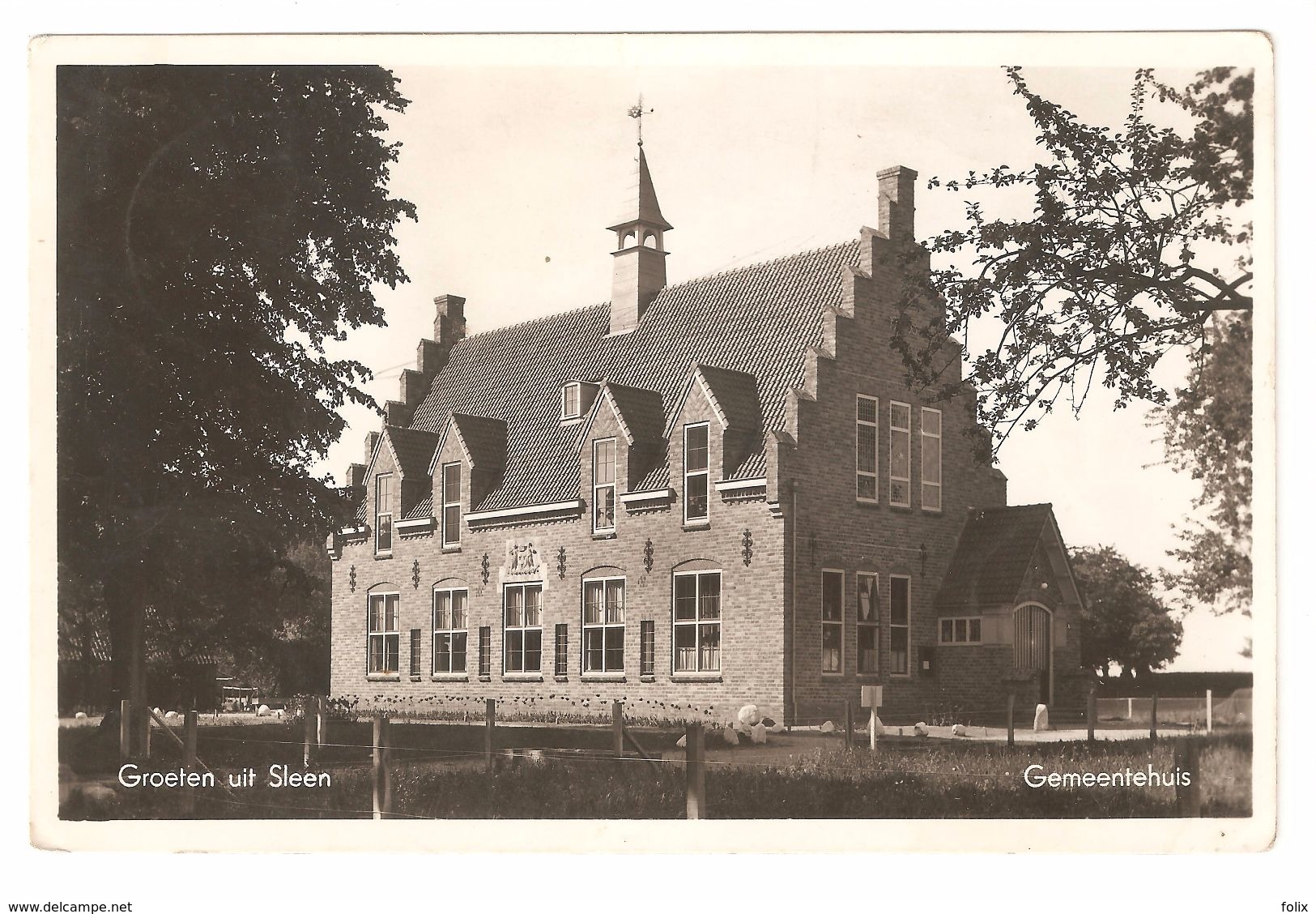 Sleen - Groeten Uit Sleen - Gemeentehuis - Coevorden