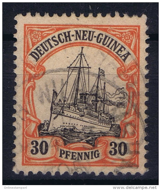 Deutsch-Neuguinea: Mi Nr 12 Cancel Friedrich-Wilhelmshafen Friedemann Stempel 7 - Deutsch-Neuguinea