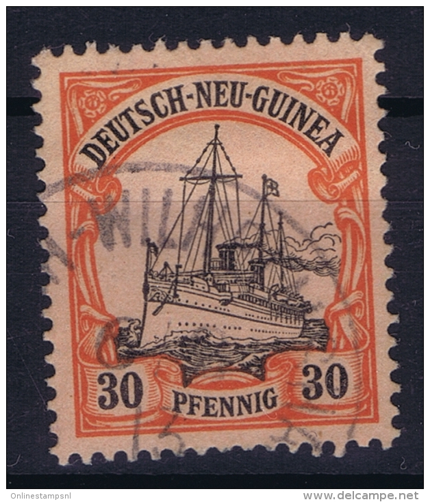 Deutsch-Neuguinea: Mi Nr 12 Cancel Friedrich-Wilhelmshafen Friedemann Stempel 7 - Deutsch-Neuguinea