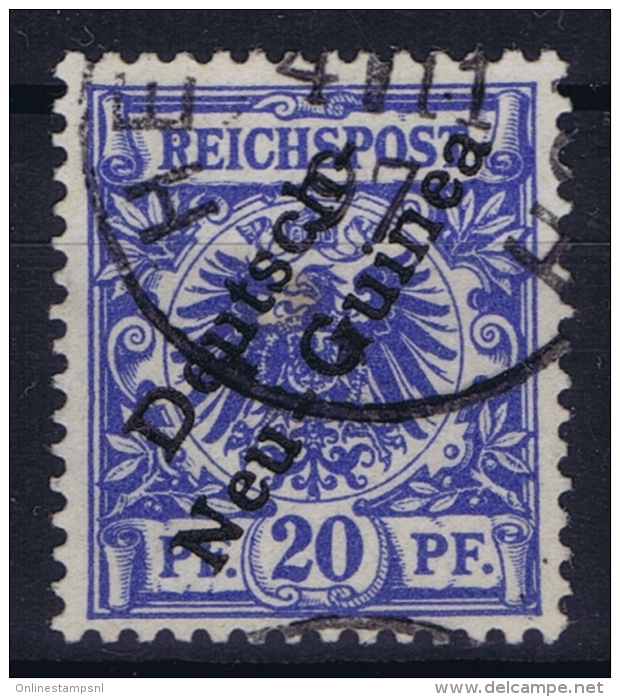 Deutsch-Neuguinea: Mi Nr 4 Cancel Herbertshohe  Friedemann Stempel 9 - Nouvelle-Guinée