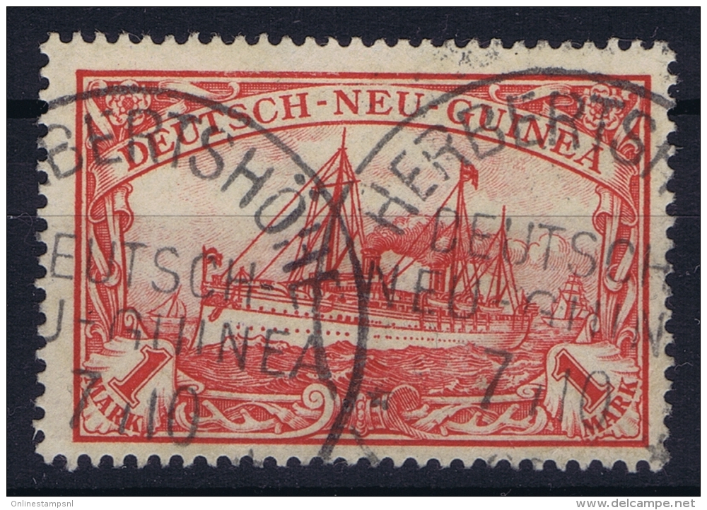 Deutsch-Neuguinea: Mi Nr 16 Cancel Herbertshohe  Friedemann Stempel 10 Signed/ Signé/signiert - Nouvelle-Guinée