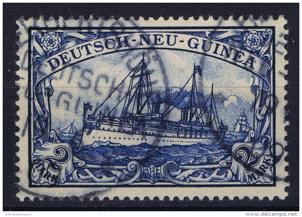 Deutsch-Neuguinea: Mi Nr 17 Cancel Herbertshohe  Friedemann Stempel 10 BPP Signiert /signed/ Signé Dr Lantelme - Deutsch-Neuguinea